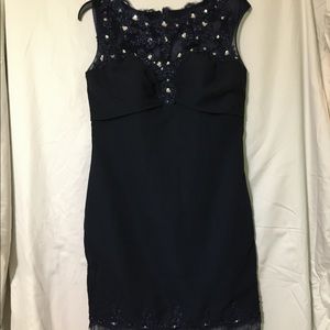 NWT Mother of the Bride Dress. Dark Navy color